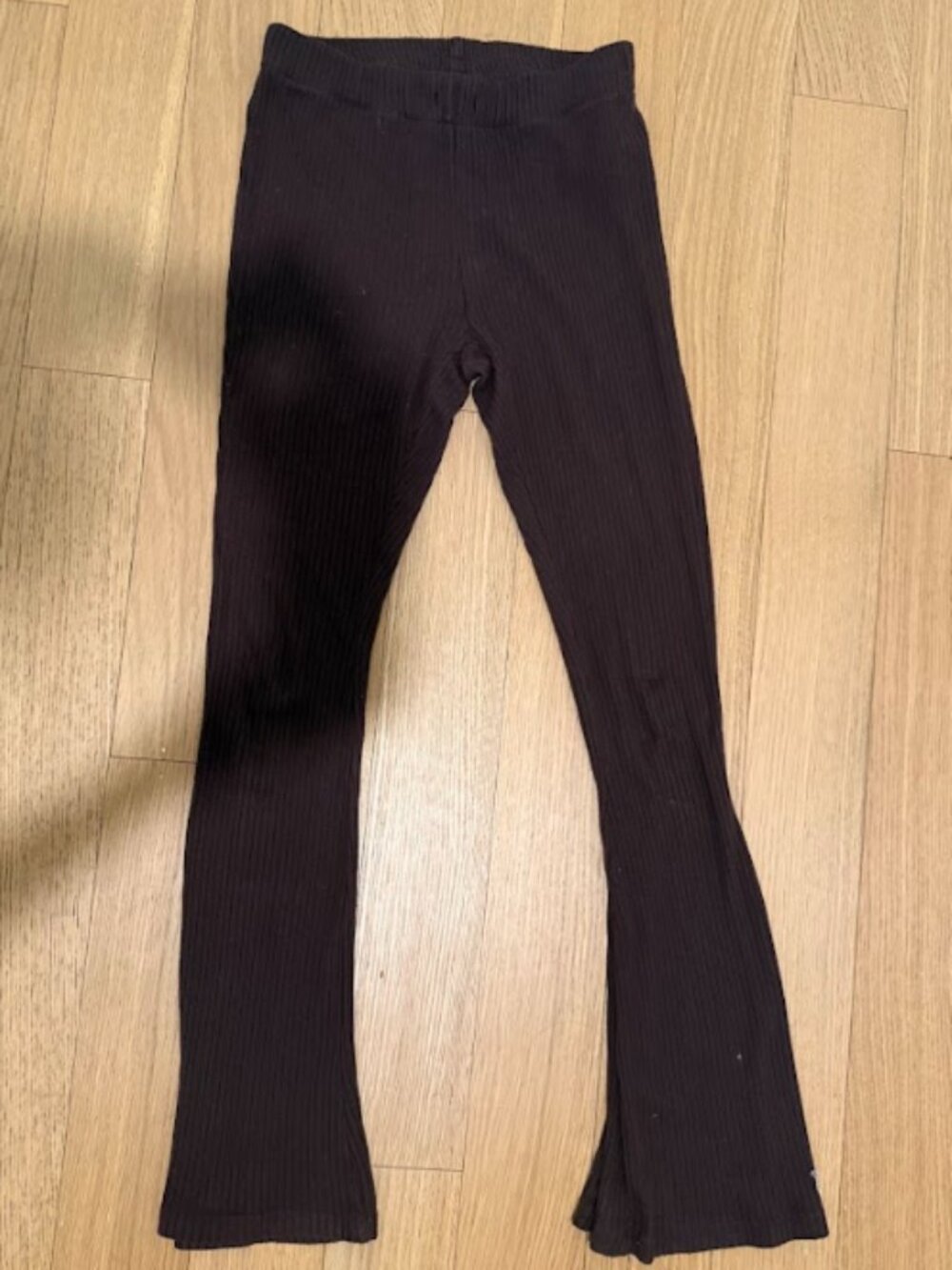 babaton soft pleated brown pants